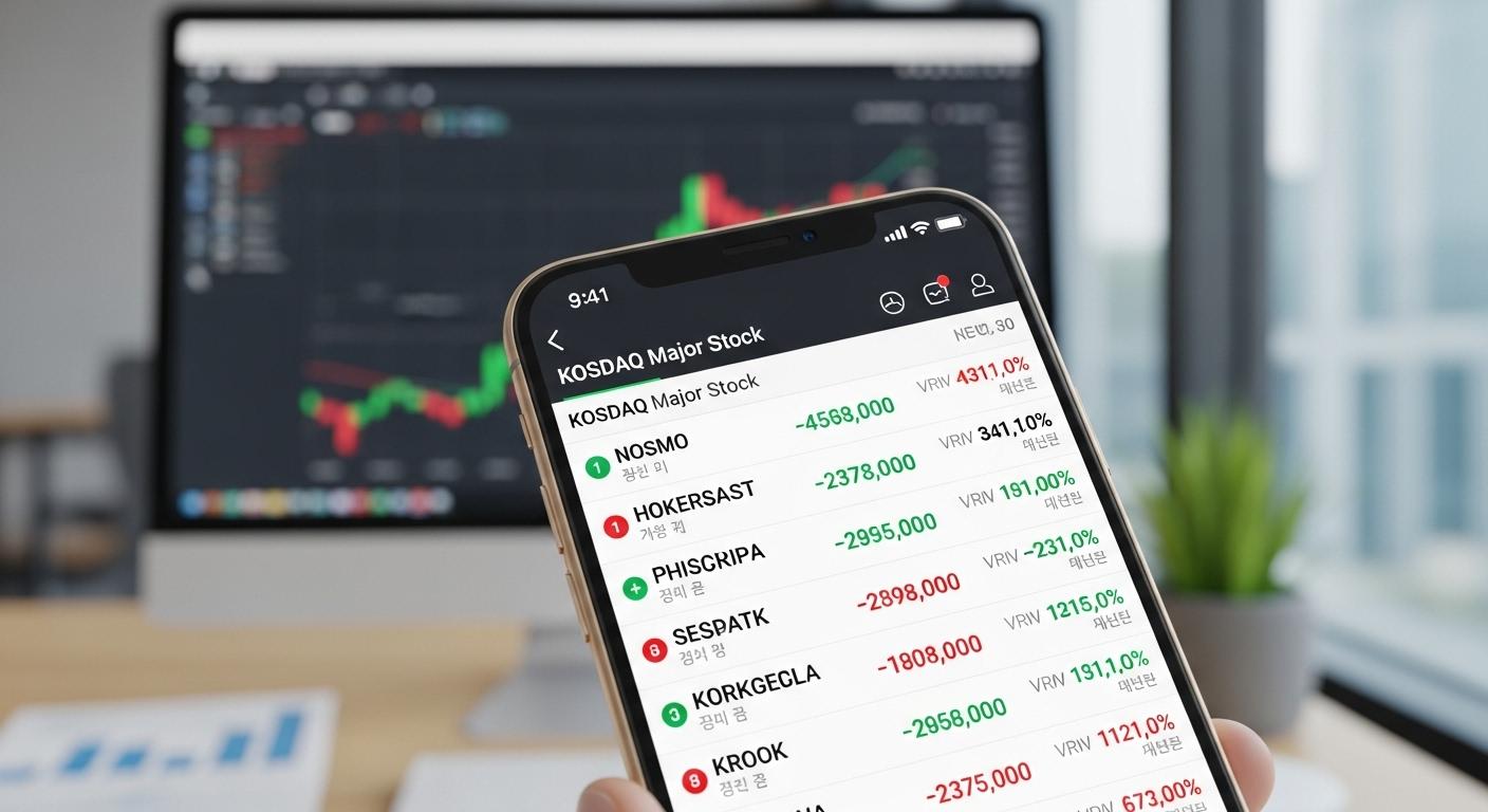 코스닥 대장주 순위