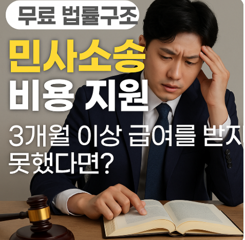 체불임금,무료법률 구조지원제도