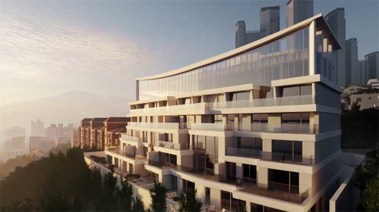 애서튼어퍼하우스 조감도