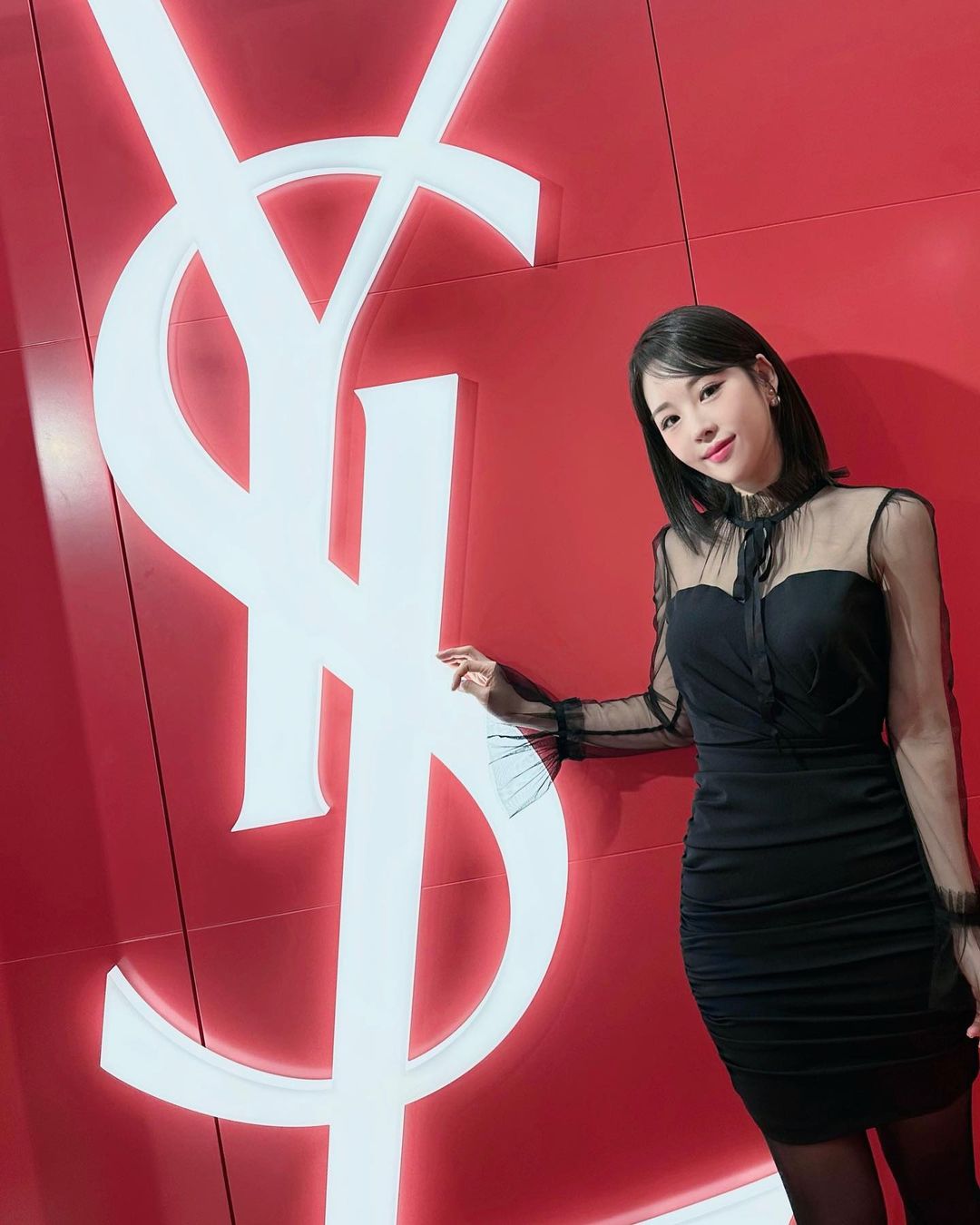 김해나 섹시 블랙 패션