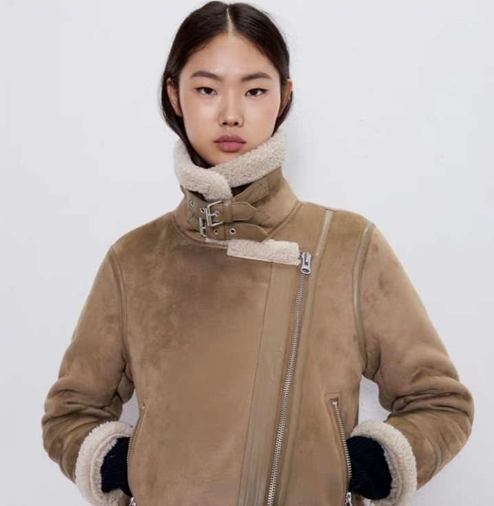 자라 인조 양털 라이더 무스탕 자켓 2color