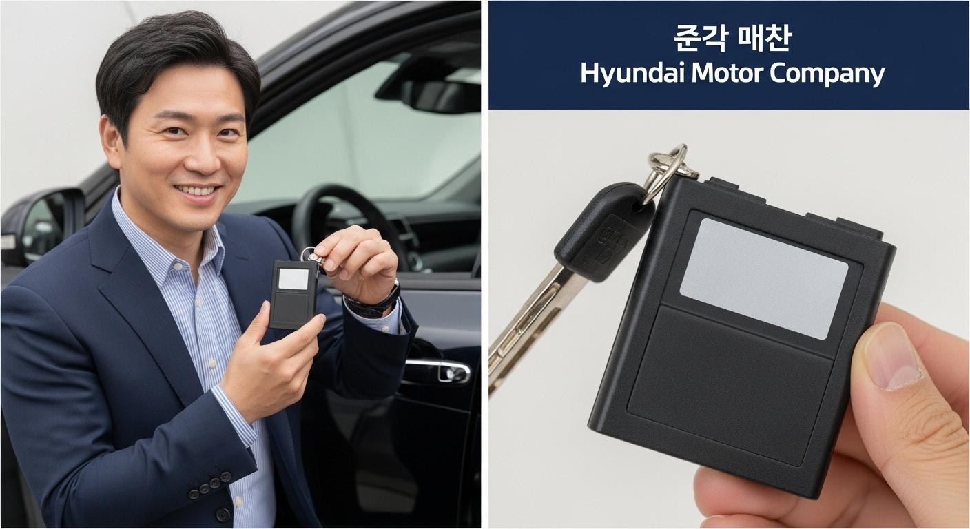 현대자동차 스마트키 배터리