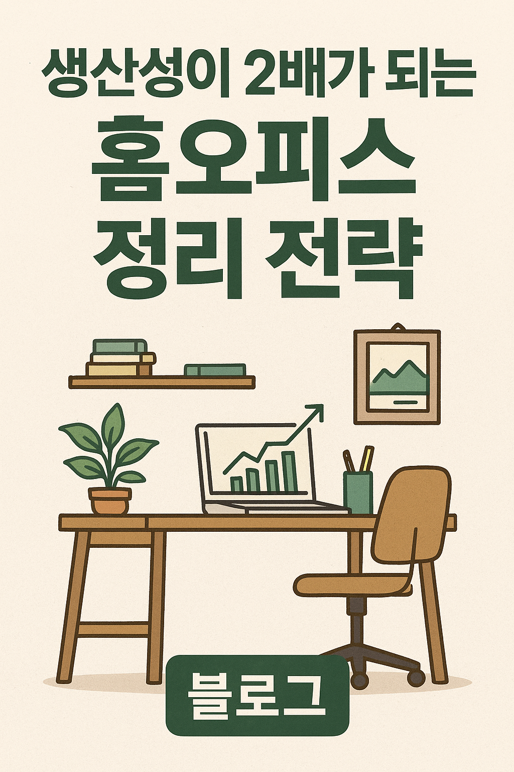 생산성이 2배가 되는 홈오피스 정리 전략