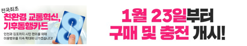 기후동행카드 신청