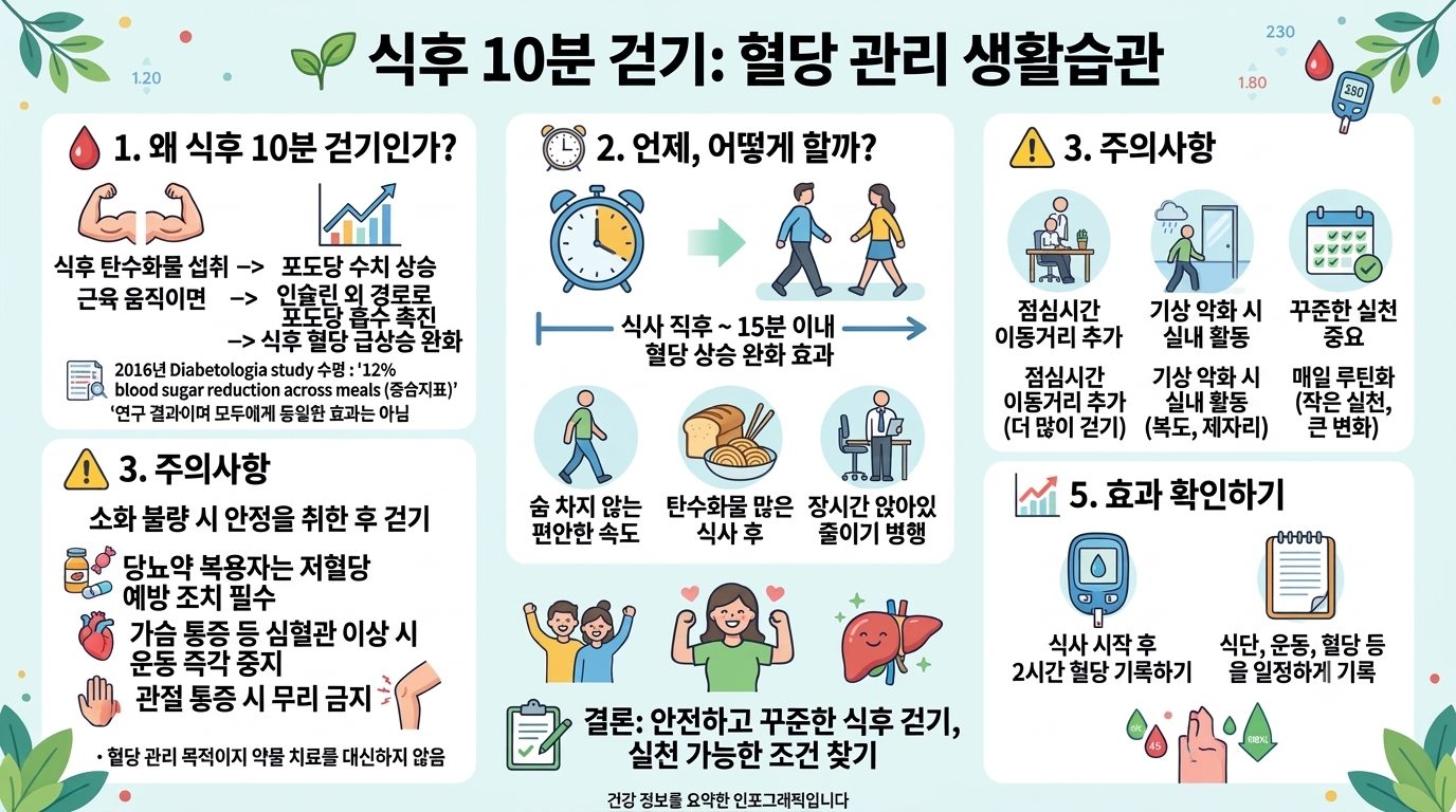 식후10분걷기
