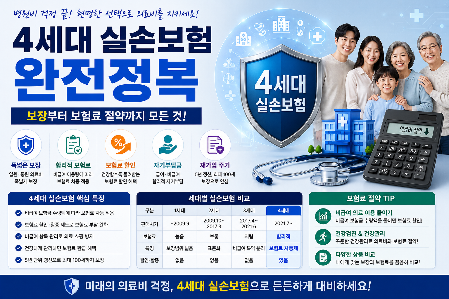4세대 실손보험 완전정복