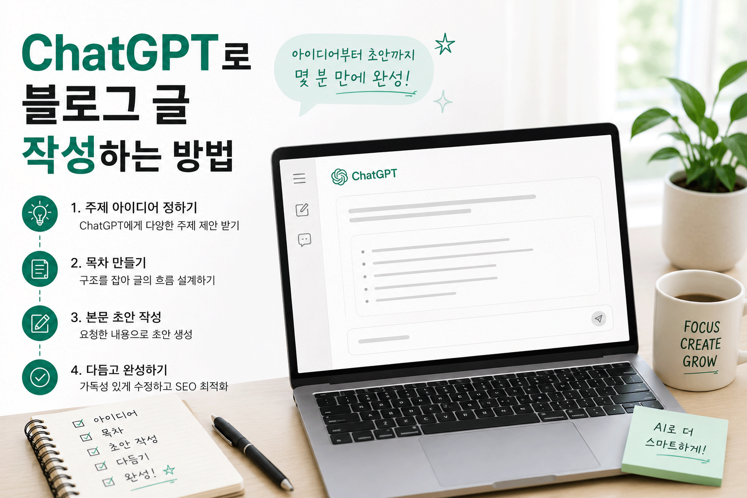 ChatGPT로 블로그 글 작성하는 방법