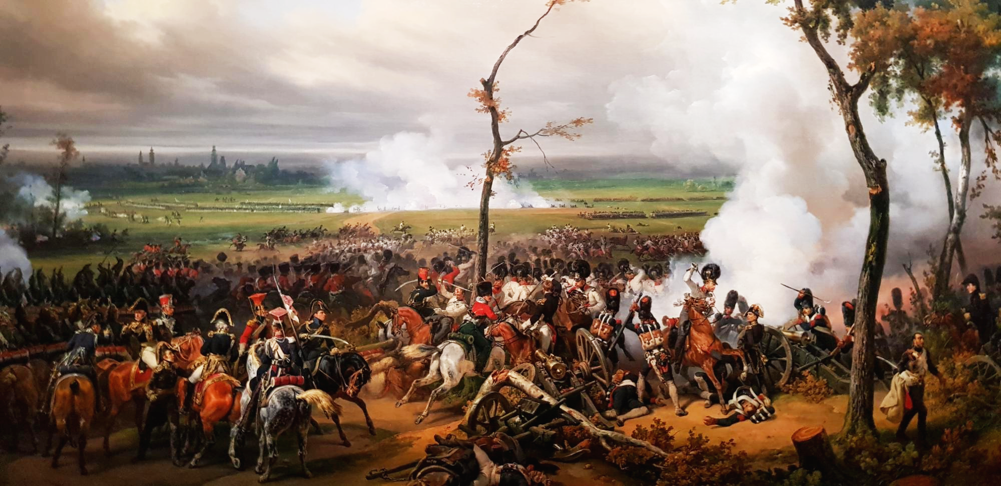 베르사유 궁전에 전시된 전쟁 그림