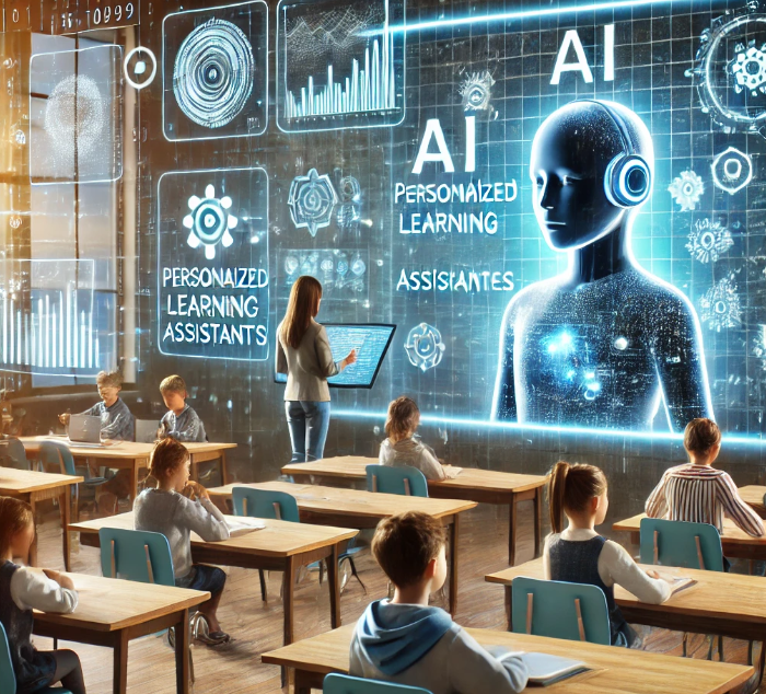 교육 산업에서의 인공지능 관련 이미지