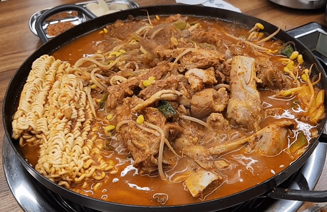 자매갈비전골4인분