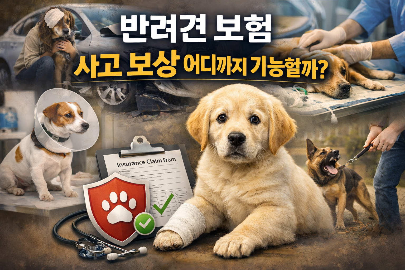 반려견 보험 사고 보상