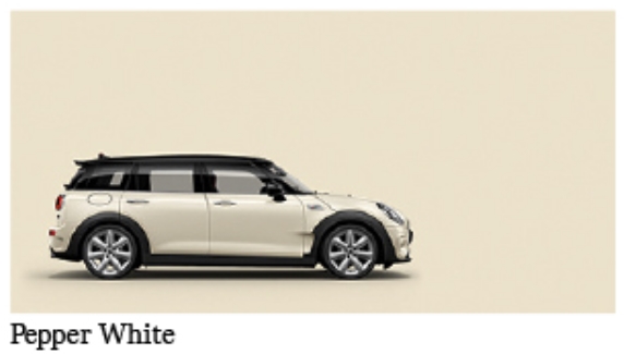 미니 클럽맨 색상코드 epper White ( 색상코드 : 850)