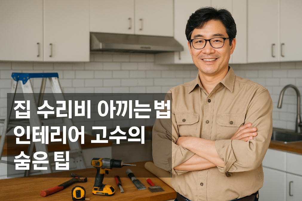 집 수리비 아끼는 법 인테리어 고수의 숨은 팁