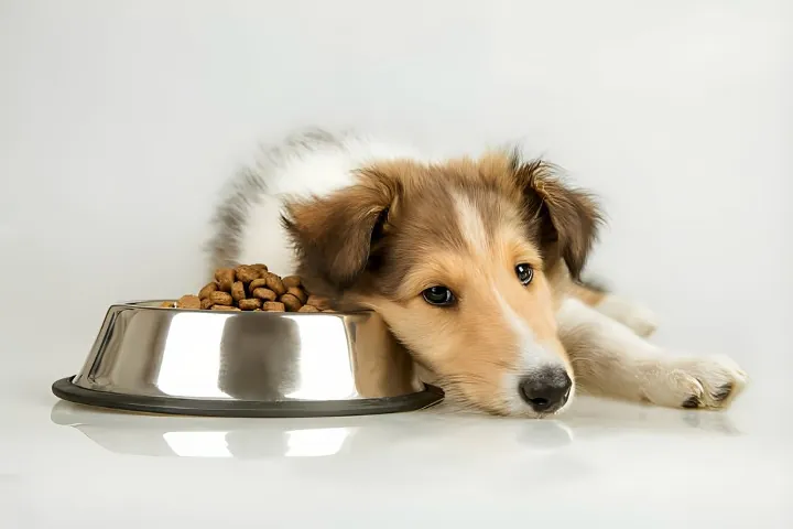 강아지 식탐이 갑자기 줄어들었어요! 이미지