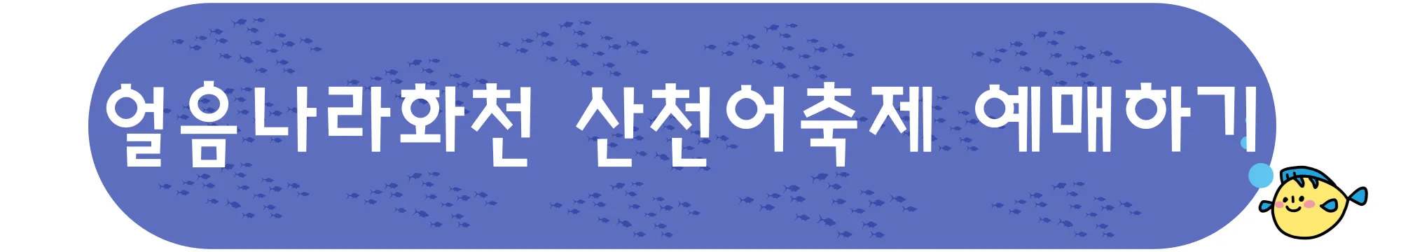 얼음나라화천 산천어축제 사전예약