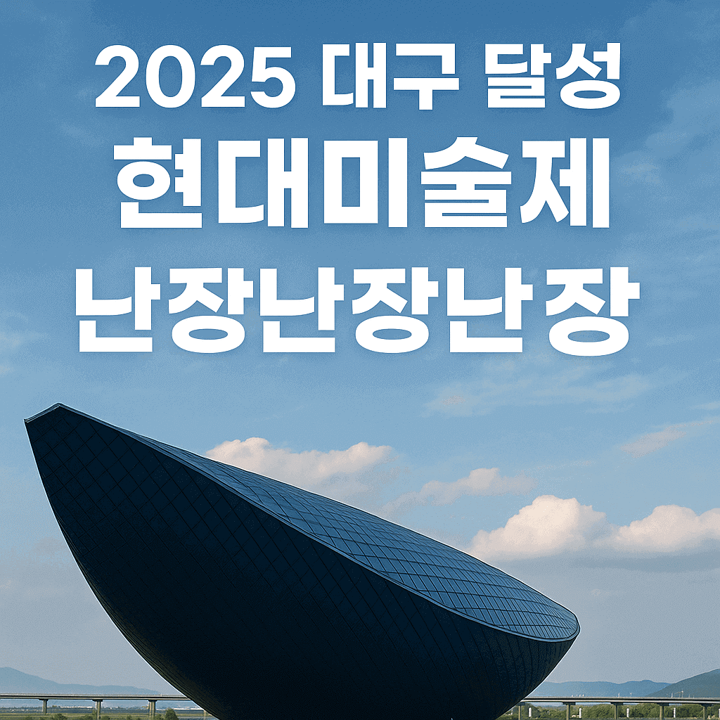 대구 달성 현대미술제