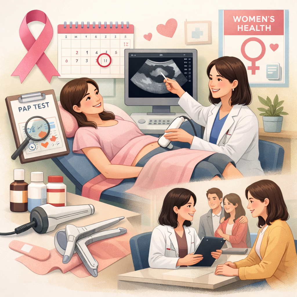 산부인과 검진 (정기검진 필요성, 조기발견, 여성건강)