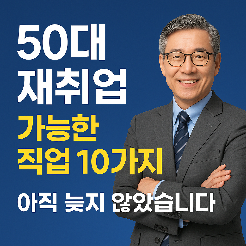 50대재취업가능한직업10가지
