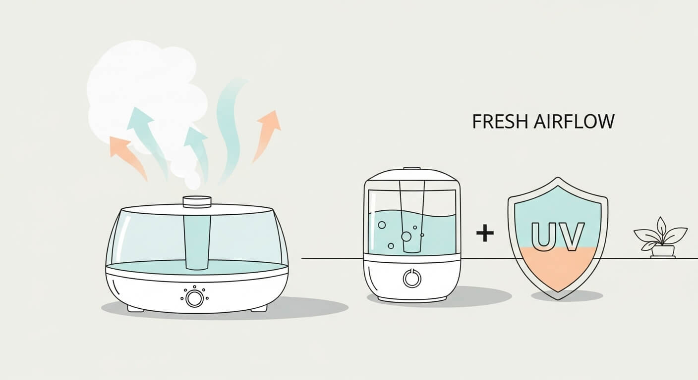 적절한 습도 유지로 점막 보호하기