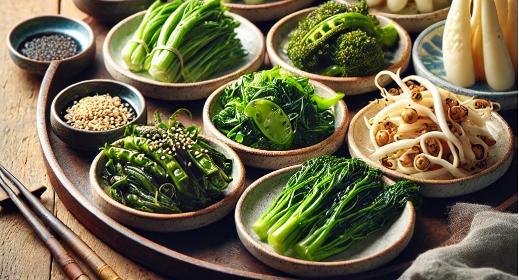 봄철에 꼭 먹어야 할 나물과 영양 정보