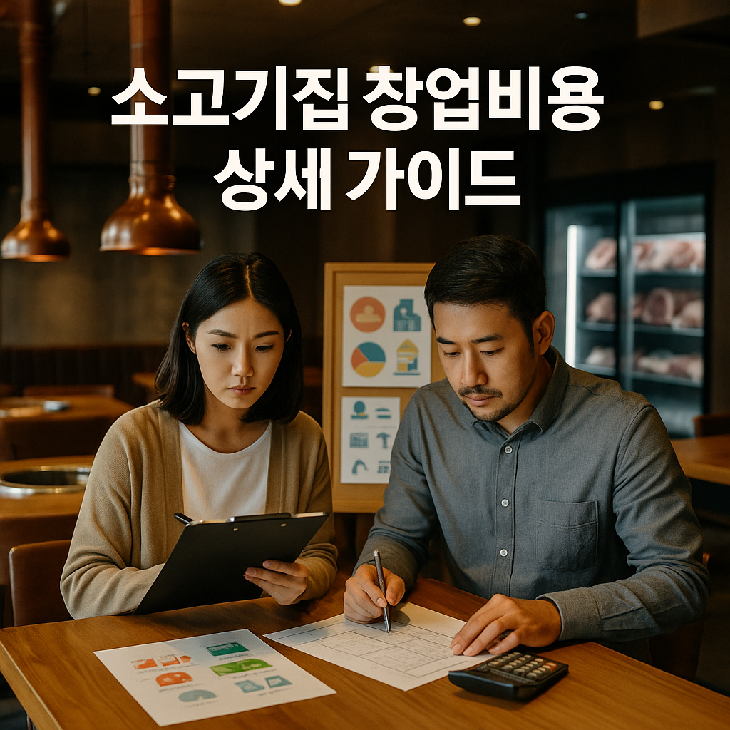 소고기집 창업비용 상세 가이드