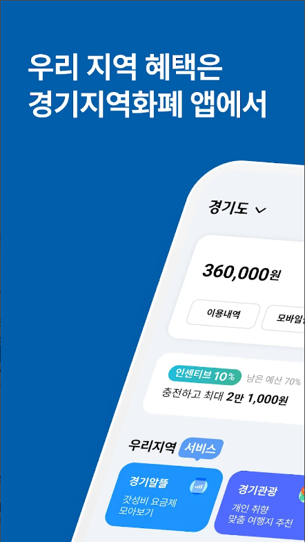 경기지역화폐 신청방법, 사용방법 알아보기