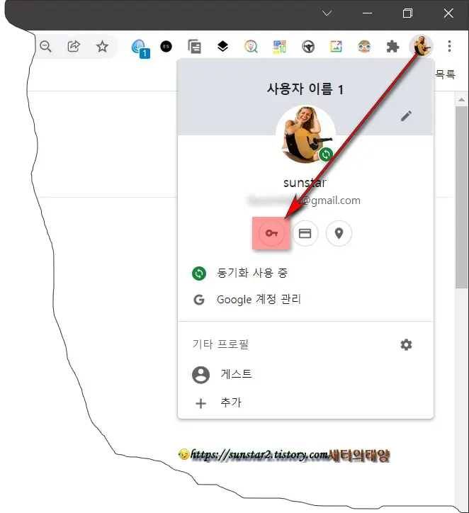 업데이트된_크롬_저장된_비밀번호_확인하기_2