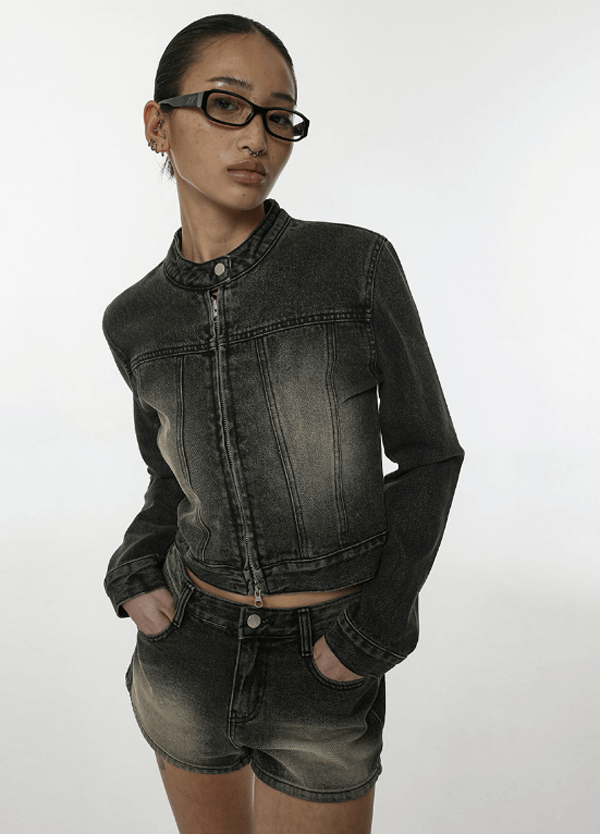 연애남매 7회 미연 데님자켓