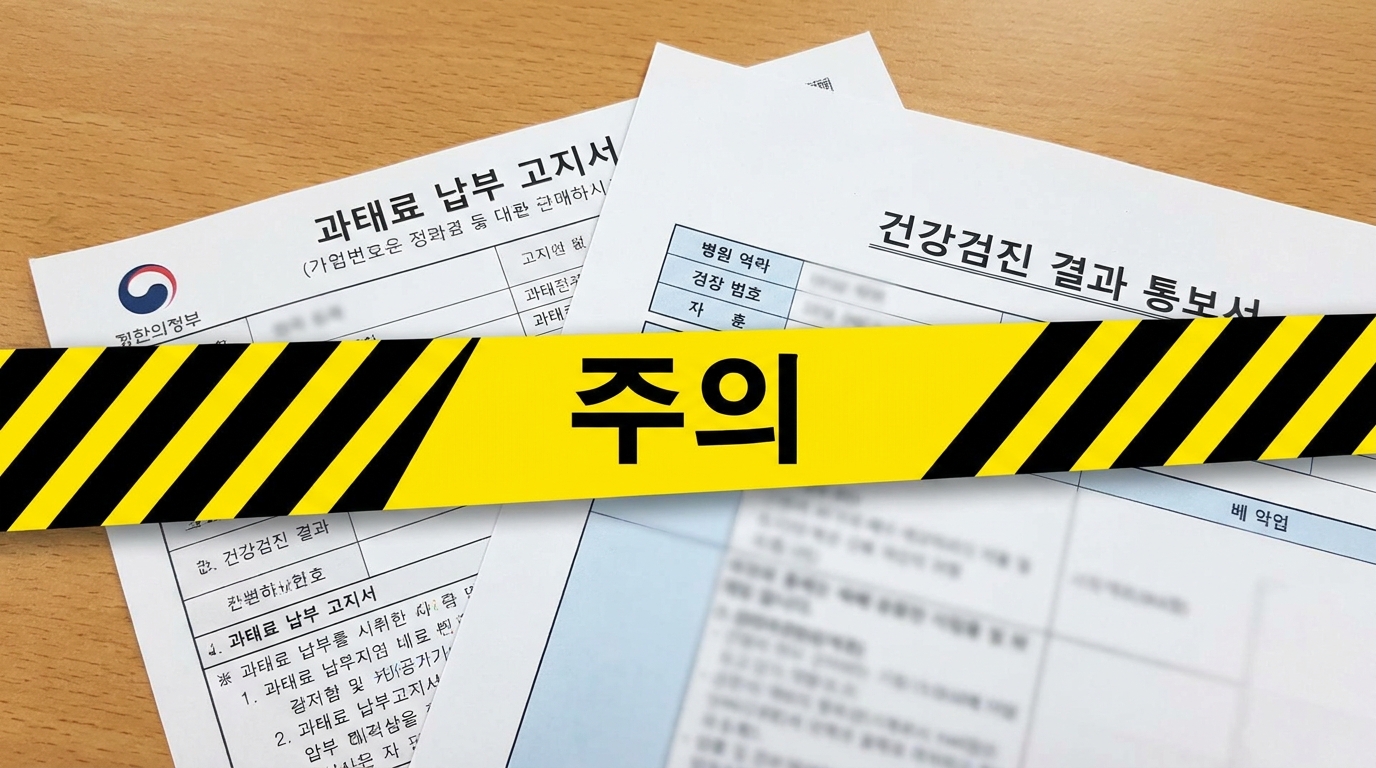 직장인 건강검진 미수검 시 부과되는 과태료 안내 주의 사항