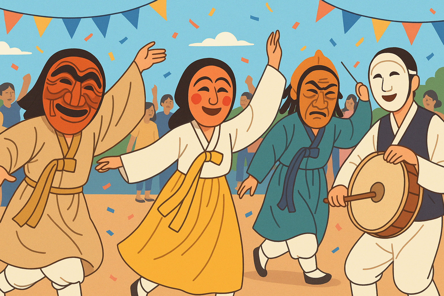 안동 탈춤(가면)축제 프로그램 / 퍼레이드 총정리