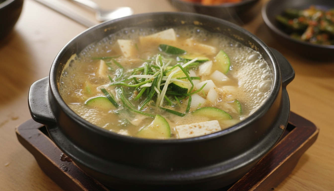 달래된장찌개