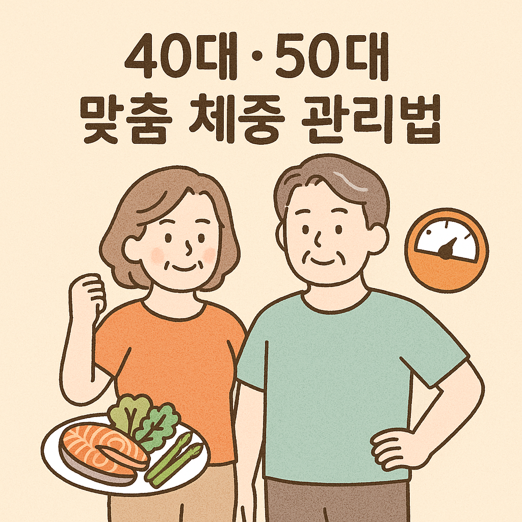 40대&middot;50대 맞춤 체중 관리법 관련사진