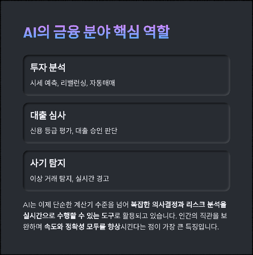 금융 AI 기술의 진짜 실력, 어디까지 왔을까?