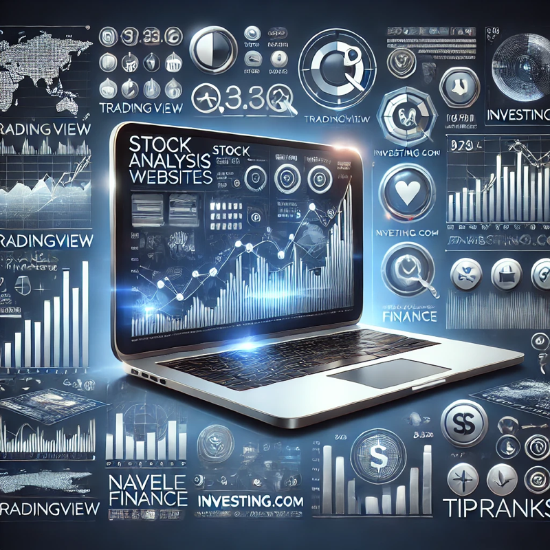 주식 분석 사이트 이미지