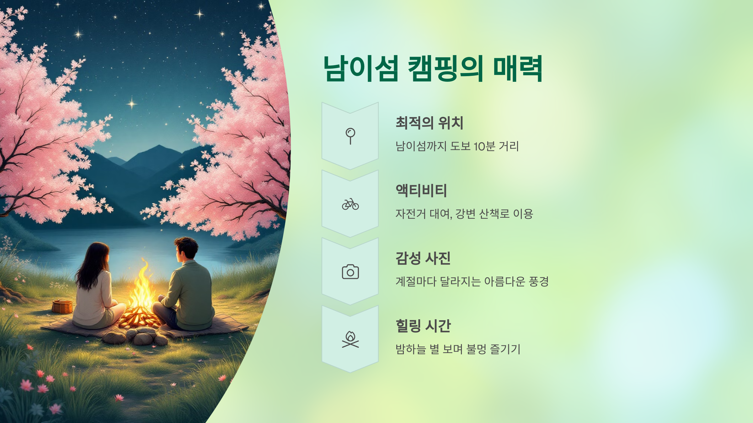 🏕️ 남이섬캠핑장, 힐링 감성 캠핑지로 인기 폭발! 🌳