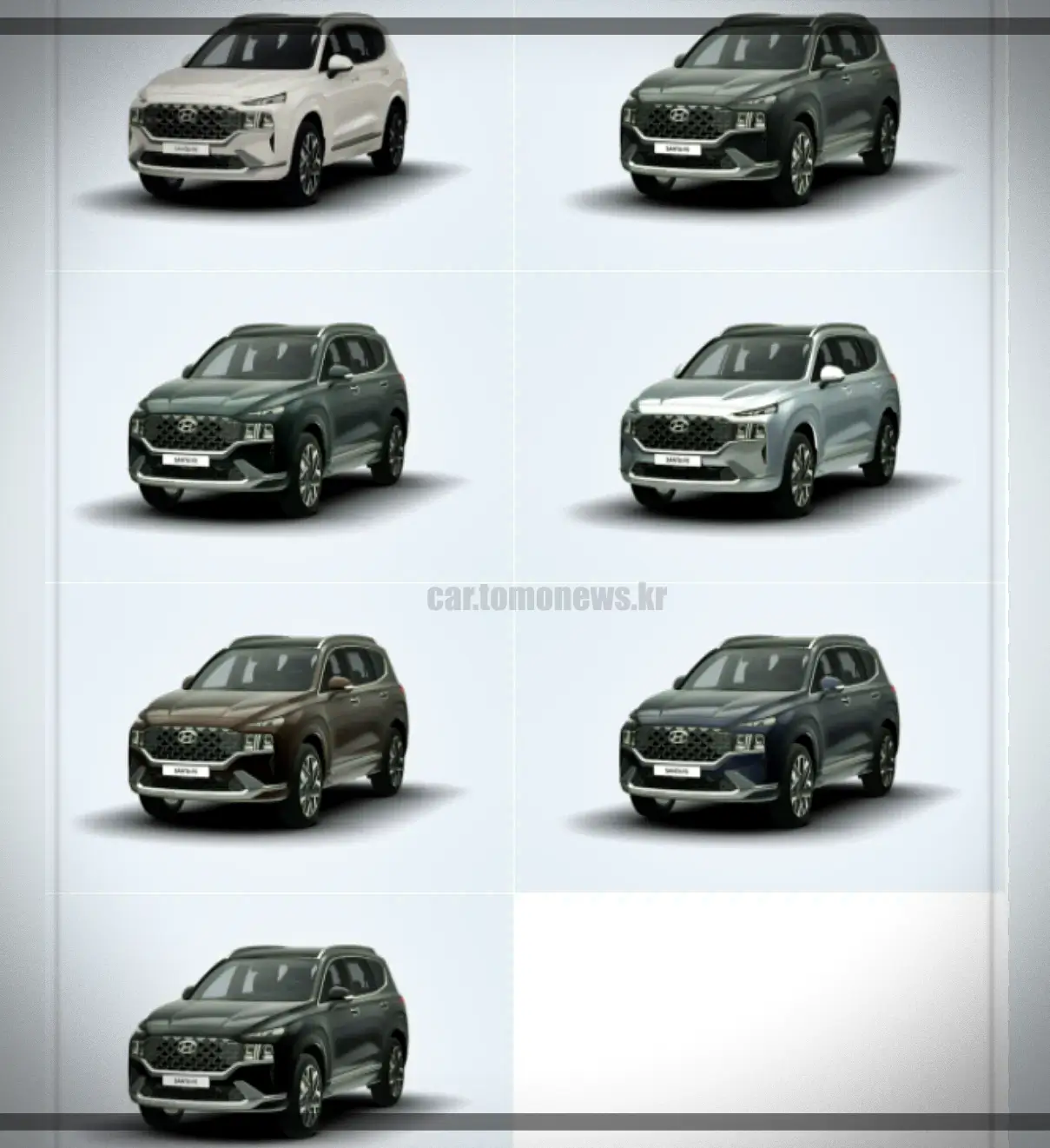 현대-싼타페-풀체인지-색상