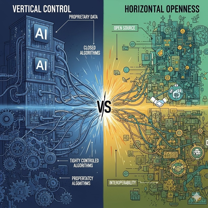 수직적 독점 대 수평적 연대