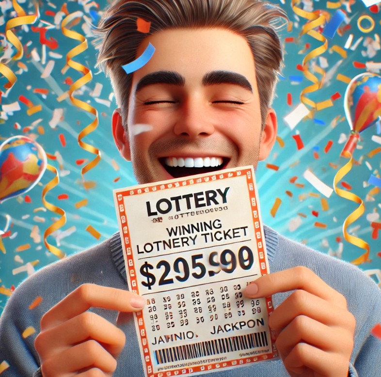 로또 당첨 상상의 사진