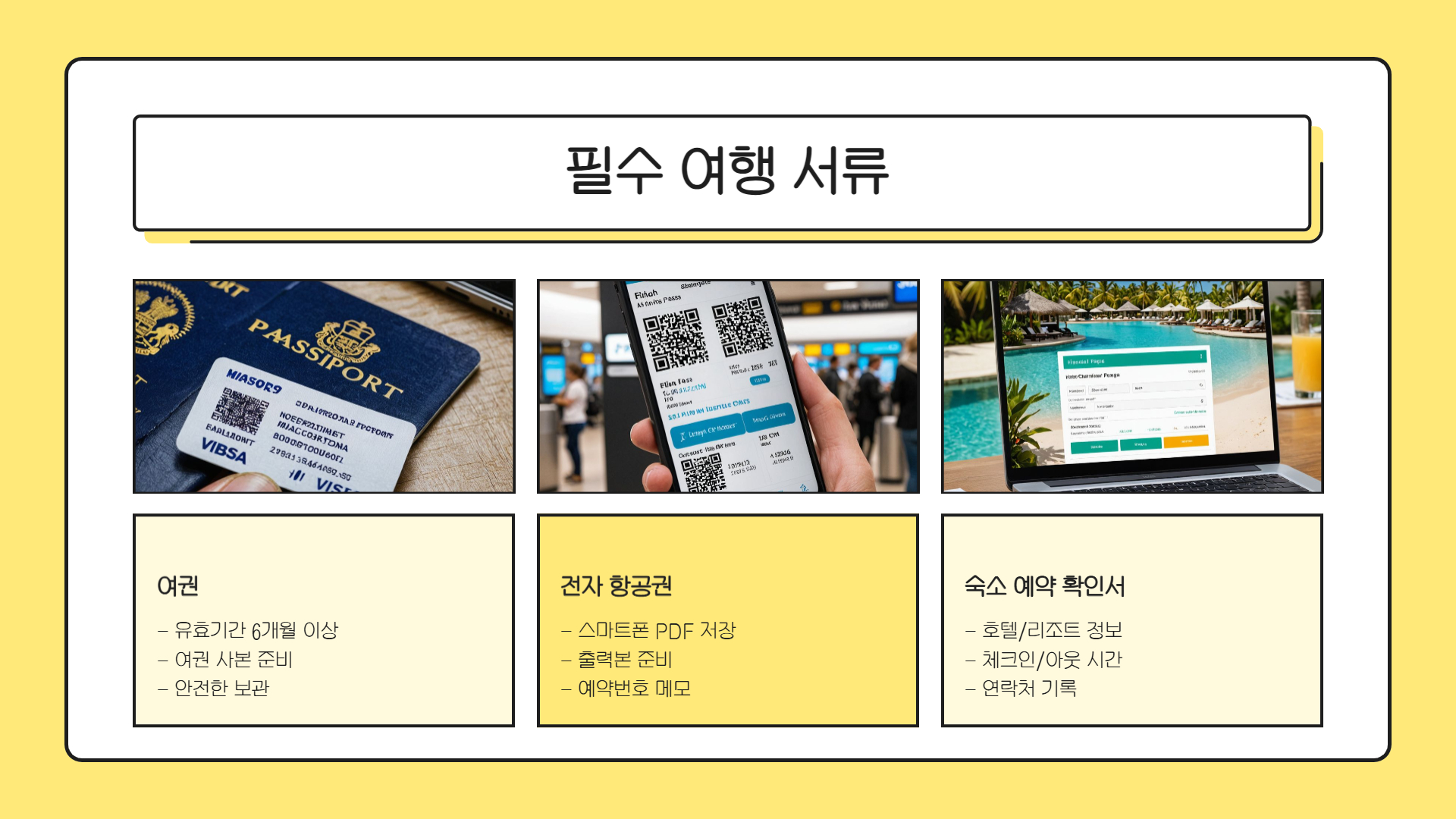 코타키나발루 여행 준비물