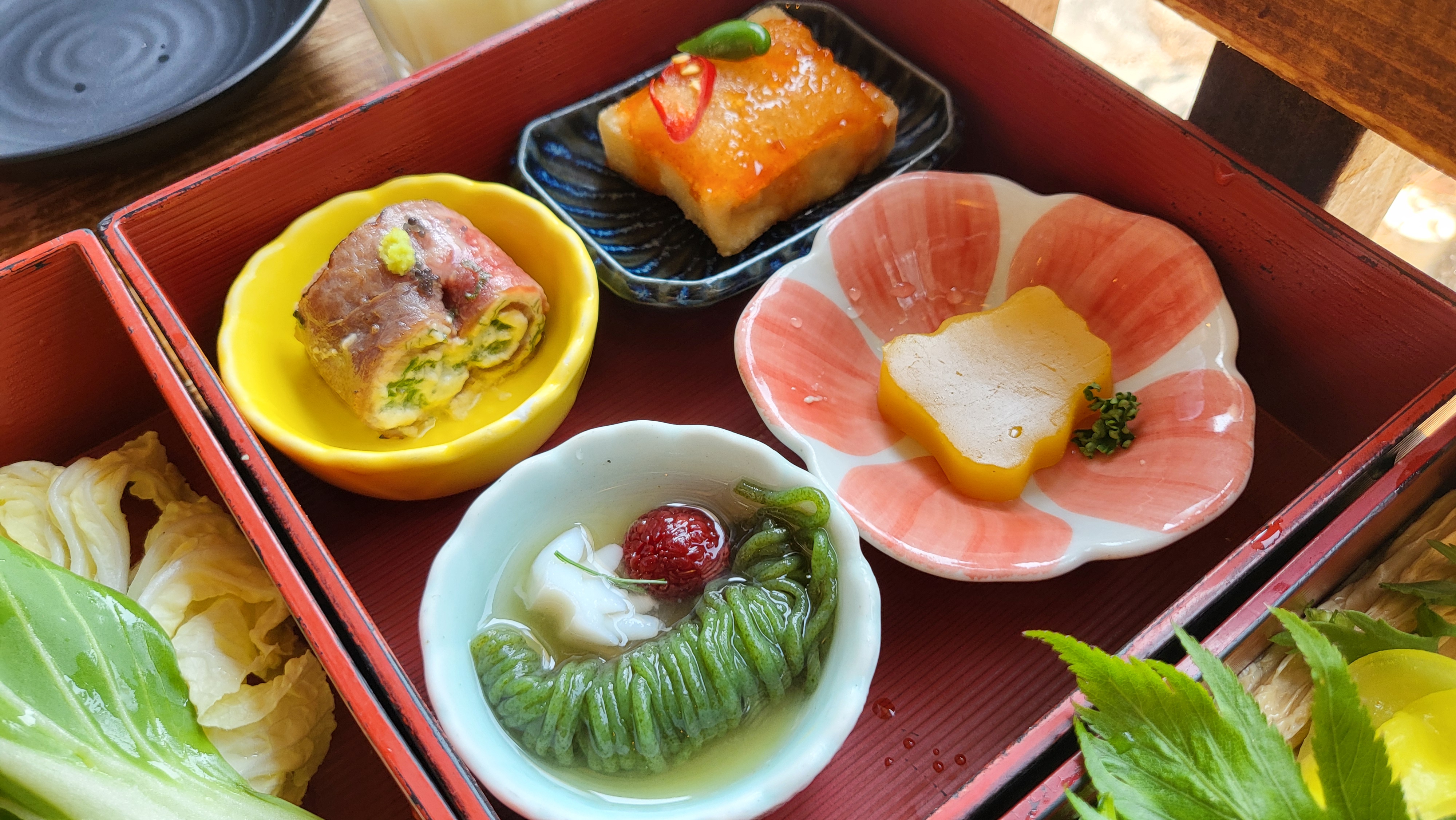 익선동 온천집 반찬4단