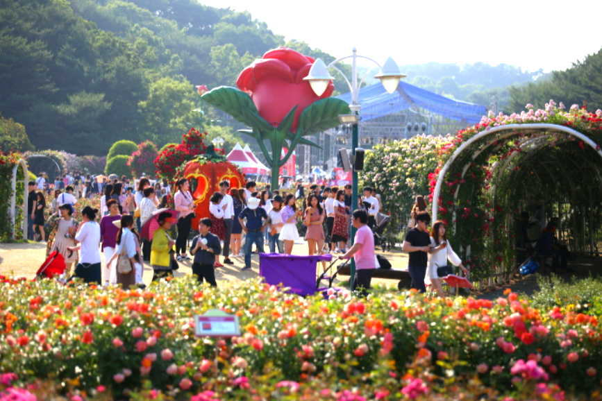 2024 울산대공원 장미축제 행사일정, 축제장 지도