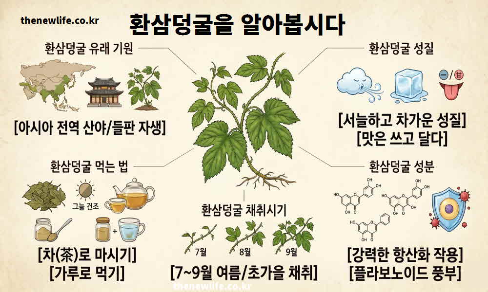 환삼덩굴 효능 유래 기원