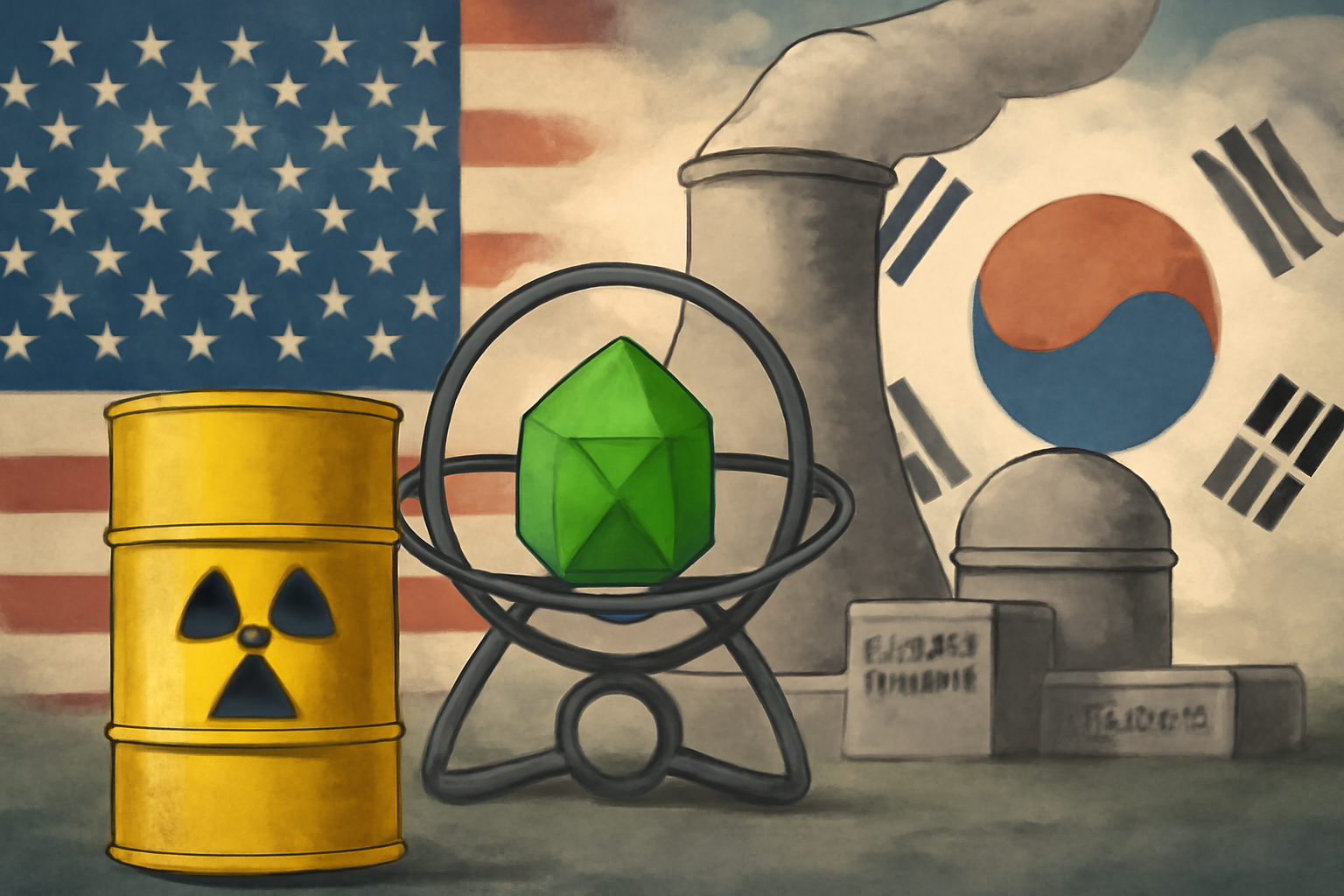 미국, 한국의 우라늄 농축·재처리 공식 수용? 곧 시작될 한미 원자력 협상의 의미와 파장 관련 사진