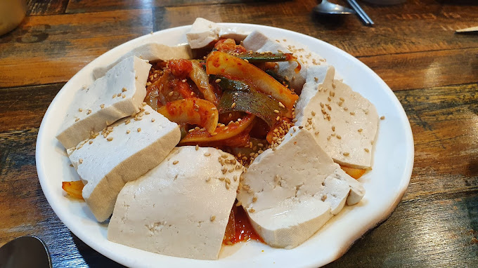 마포 공덕시장 부침개 '청학동부침개'