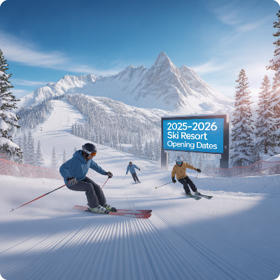2025~2026 전국 스키장 개장일 이미지