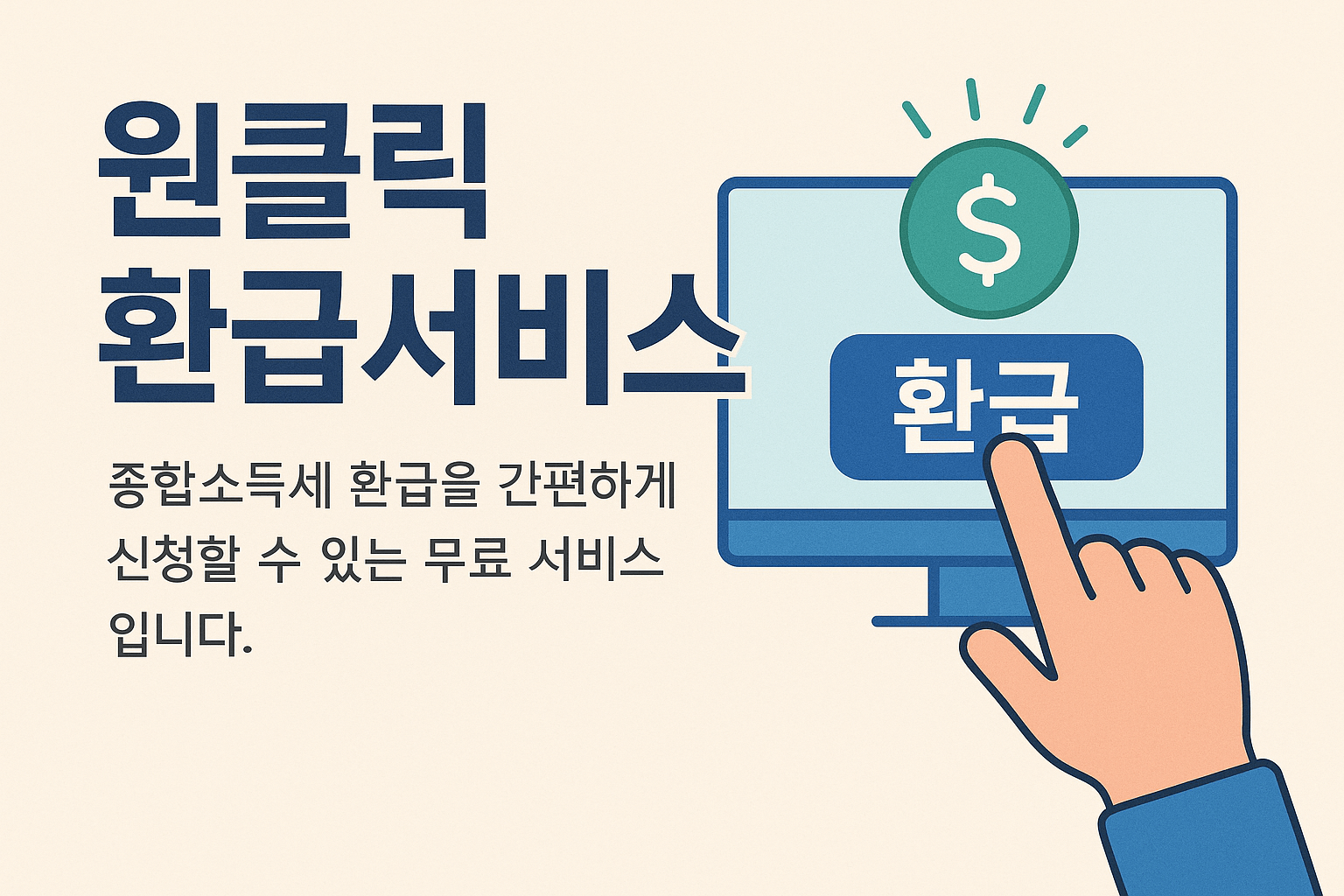 원클릭 환급 서비스