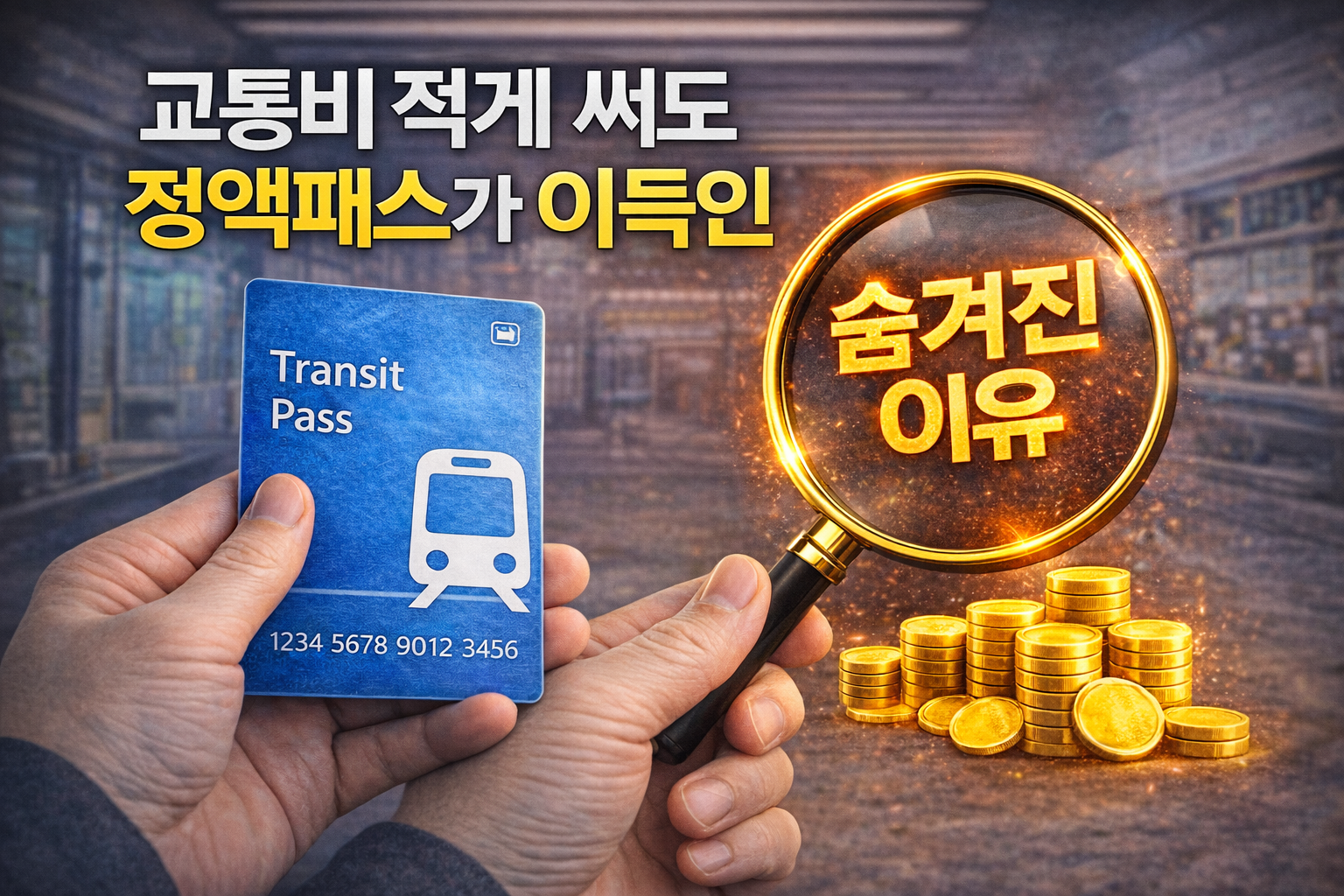 교통비 적게 써도 정액패스가 이득인 숨겨진 이유