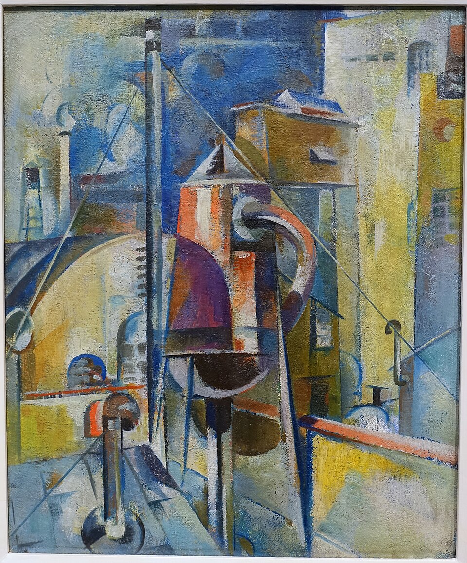 Preston Dickinson의 Industrial Landscape