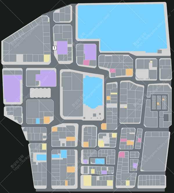 삐뚤어진 자의 귀환 지도 이미지