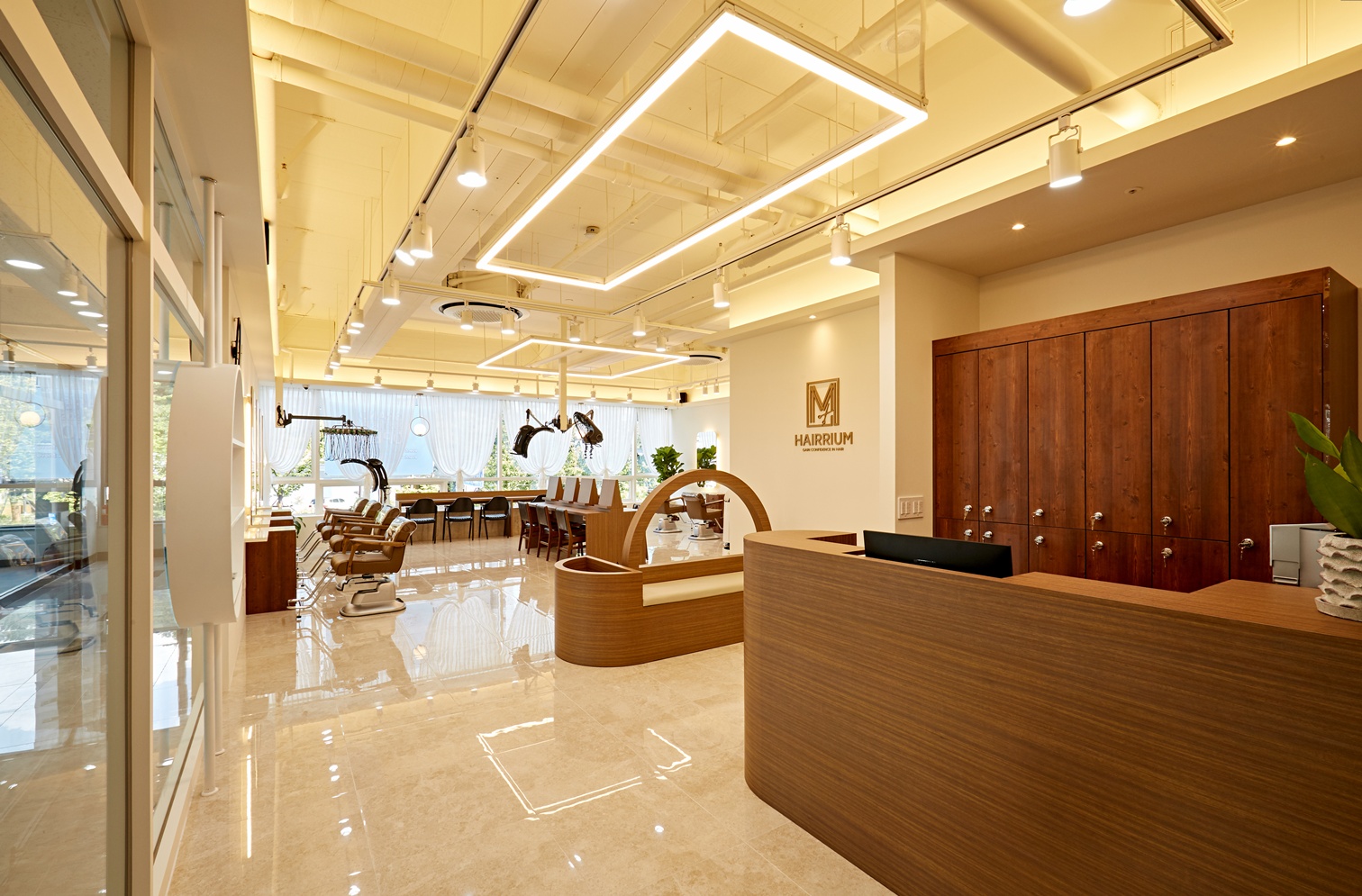 논현동미용실인테리어후기